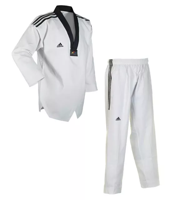 Adidas Taekwondo Anzug Grand Master. Für Dan.Träger Schwarzgurte. Gr.160-220.