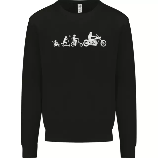 Felpa Maglione Maglione Moto Moto Biker Moto Evolution