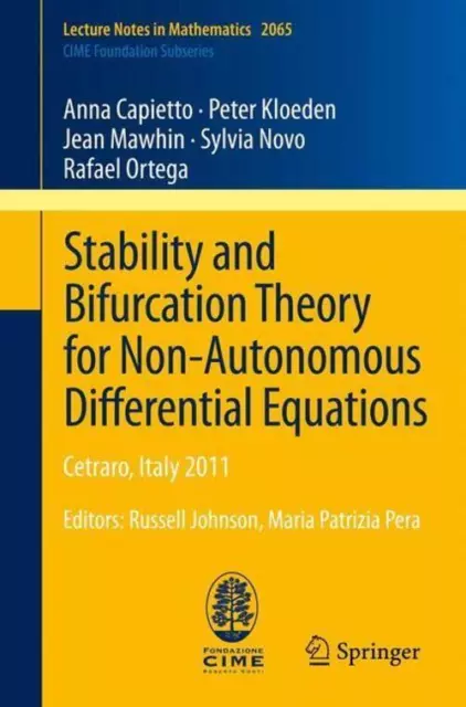 Stability and Bifurcation Theory for Non-Autonomous Differential Equations Buch