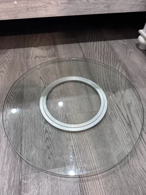 Tempered Glass Lazy Susan