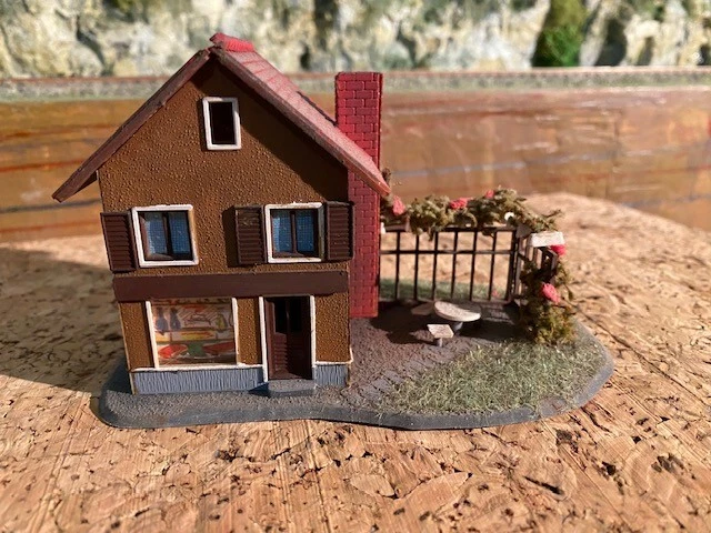 Maquette Maison HO « La Maison De MATHIEU » - Colinter Productions - Kit Non Assemblé