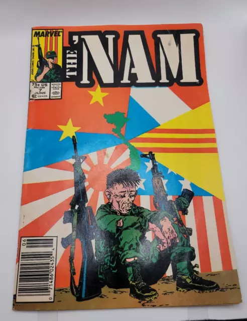 The Nam #4 Marvel Comics See Pics 1987