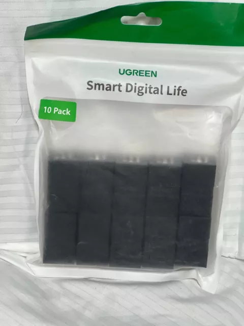 UGREEN RJ45 Coupler Adapter 10 Pack Blk