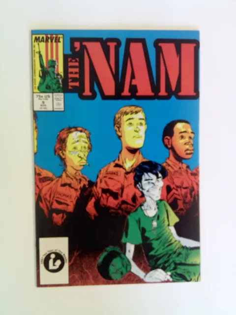 The 'Nam #9 Marvel Comics 1987 NM Michael Golden Vietnam War 1st print