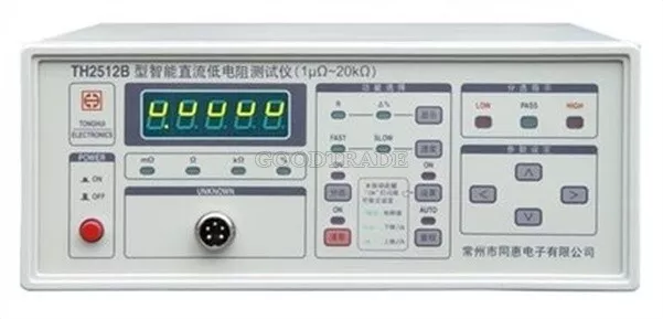 Tonghui TH2512B DC Low-Ohm Meter Direct Current Low Resistance 0.001MΩ-19.999 as