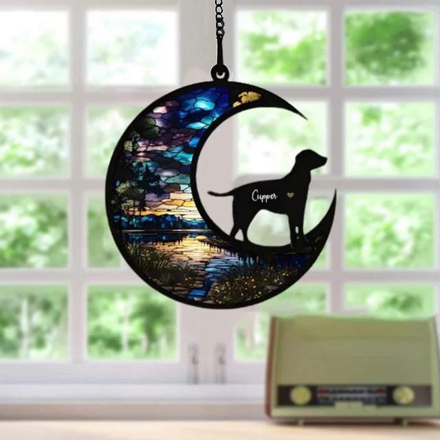 Personalized Pet Pendant Decorative Exquisite Acrylic Suncatcher Unique Dog