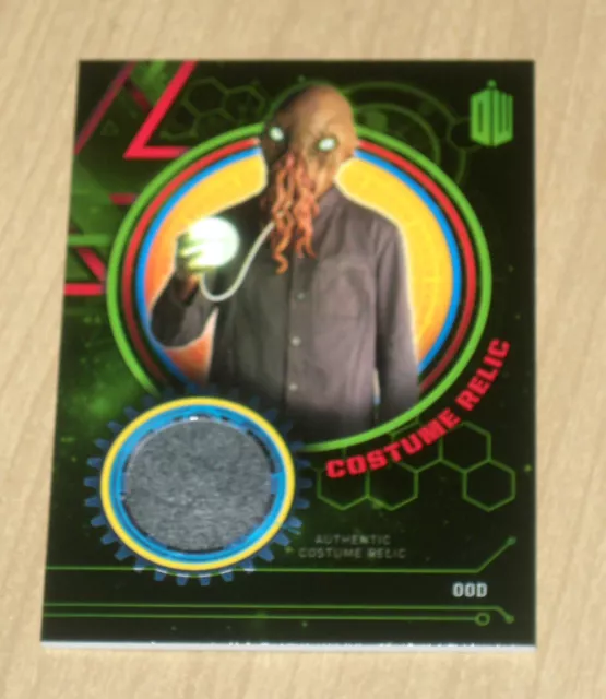 2016 Topps Doctor Who Extraterrestrial Encounters costume relic OOD /499