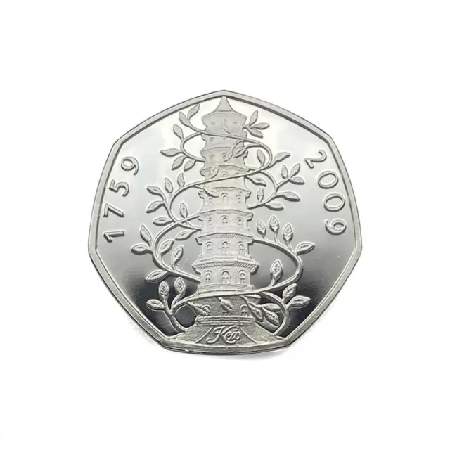 Kew Gardens 2009 50P Uncirculated