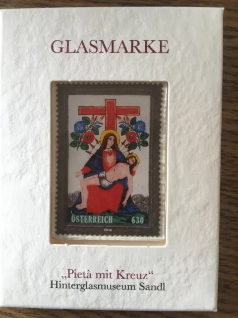 Austria 2016 Unique Unusual Glass Stamp