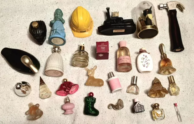 Big Vintage Lof 28 WOMEN & MEN Mix Perfume & Cologne Max Factor Avon Sophisticat