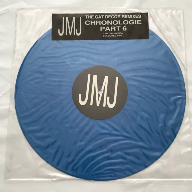 JEAN-MICHEL JARRE - CHRONOLOGIE PART 6 (THE GAT DECOR REMIXES) Blue Vinyl 12" EX