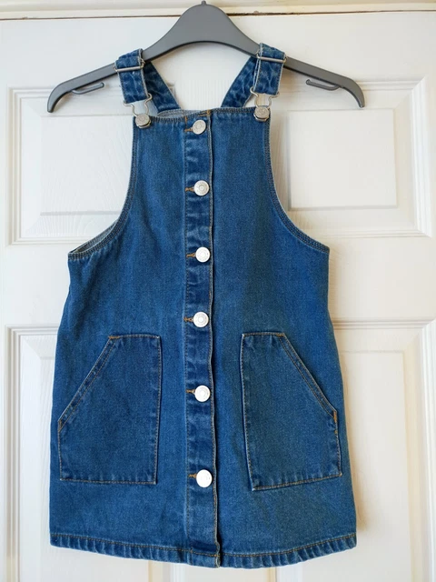 Denim pinafore dress sainsburys 2025