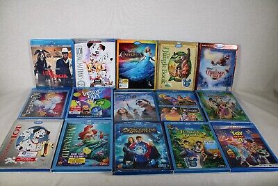 BLU-RAY You Pick Choose Lot Disney Slipcovers Princess 3D Limited updated 07/03