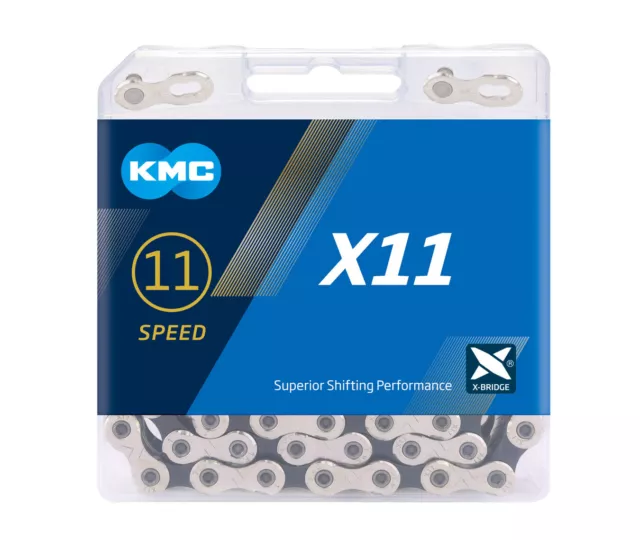 KMC 11 Speed Chain X11/X11EL/X11SL Gold 118L MTB Bicycle Road Bike For Shimano 3
