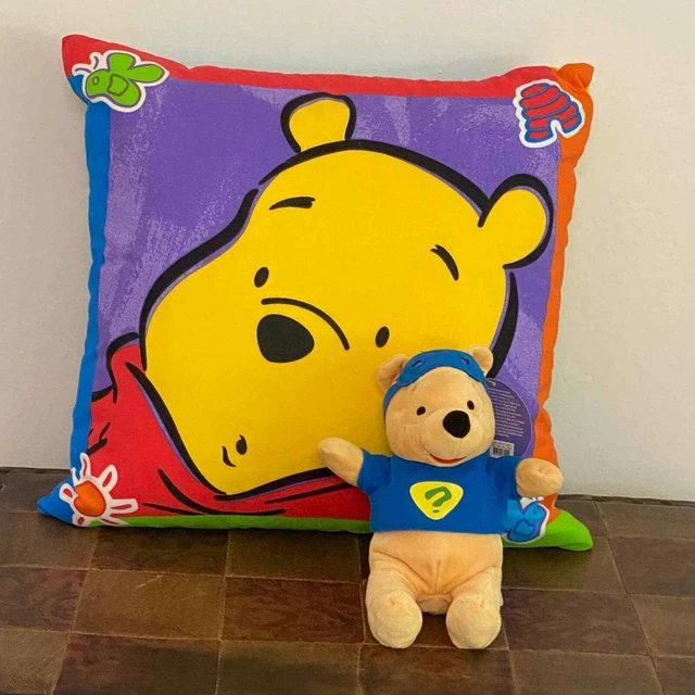 Handcrafted Winnie the Pooh Kids Decor Feather Insert Pillow and Toy NEW
