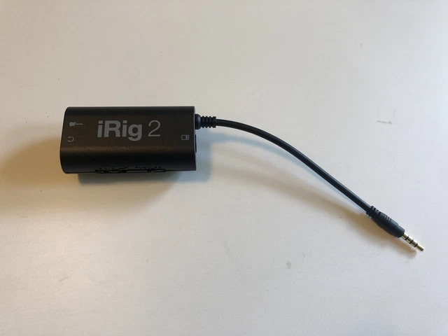 IK Multimedia iRig 2 Audio Guitar Interface - Black IK Multimedia iRig 2 Audio Guitar Interface - Black