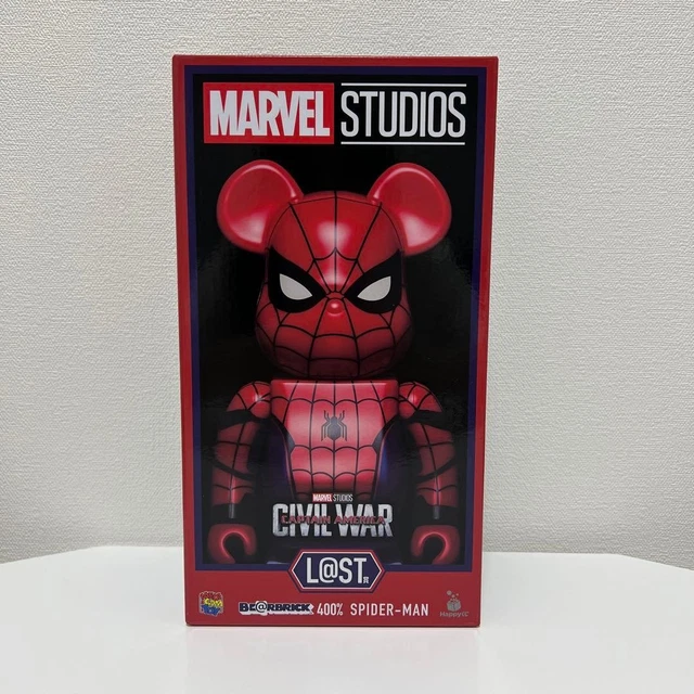 BE@RBRICK 400% SPIDER-MAN Guerra Civil EUR 218,29 - PicClick ES