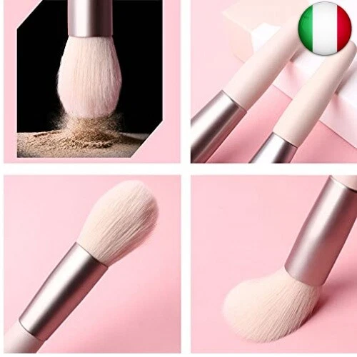 GeekerChip Pennelli Make Up Professionali Set,8 Pezzi Set Pennelli da 4