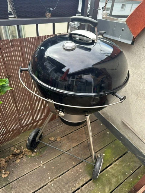 Weber Grill Master-Touch GBS 57cm Barbecue - Schwarz / gebraucht & gut erhalten