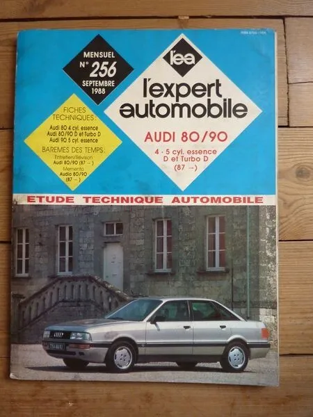 80-90 87- Revue Technique Audi Etat - Bon Etat Occasion