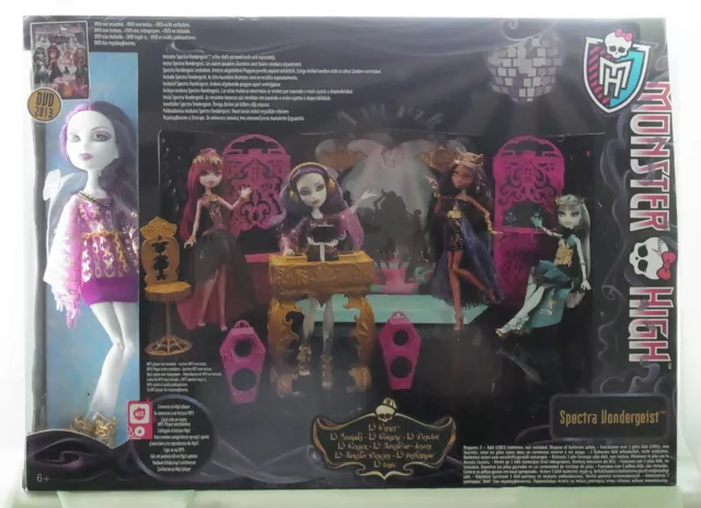 Mattel Monster High 2013 - 13 Wishes - Party Lounge + Spectra OVP (Description)