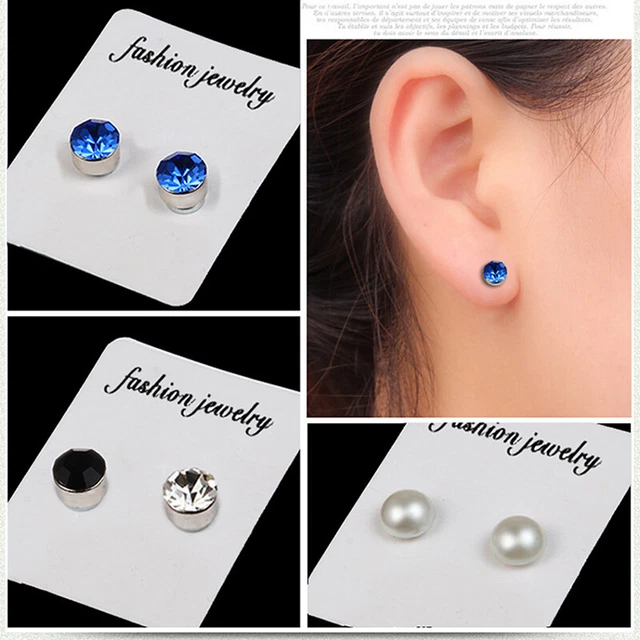 Pendientes magnéticos para adelgazar acupresión pérdida de peso anillo para oídos estimulante Acupo-JH