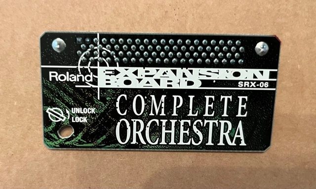 ROLAND SRX-06 COMPLETE Orchestra Expansion Board – Genuine