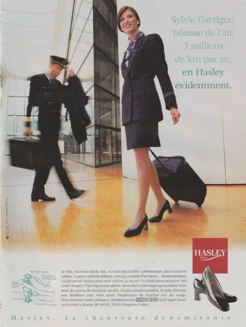 Publicité de presse Chaussures Hasley French Press Ad 1999