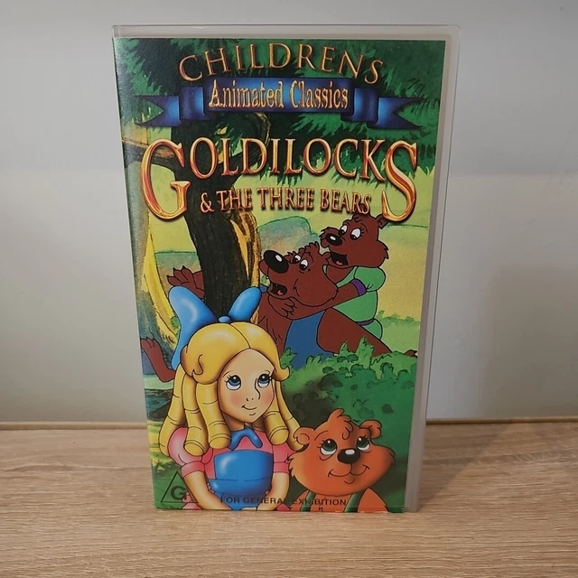 GOLDILOCKS AND THE Three Bears Animated Classics VHS NEW SEALED $16.50 ...