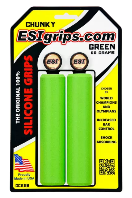 ESI Chunky MTB Grip Green