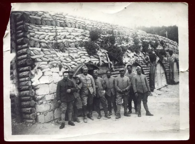 photo ancienne guerre 1914-1918 Poilus . Soldats