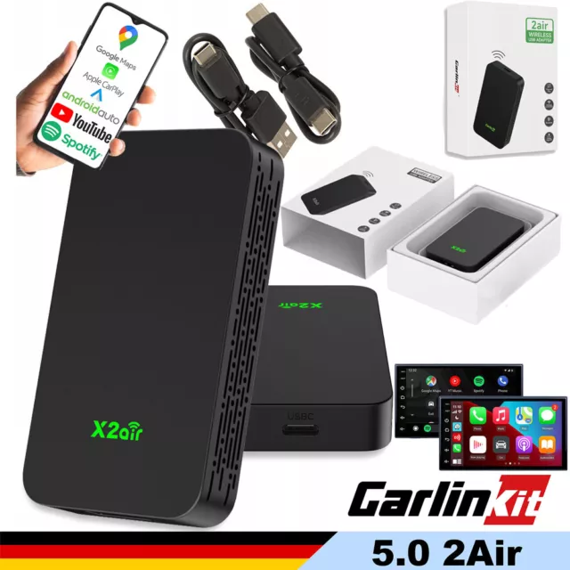 UNIVERSAL CARLINKIT 5.0 2Air Wireless Adapter für Autos mit Android Auto Carplay