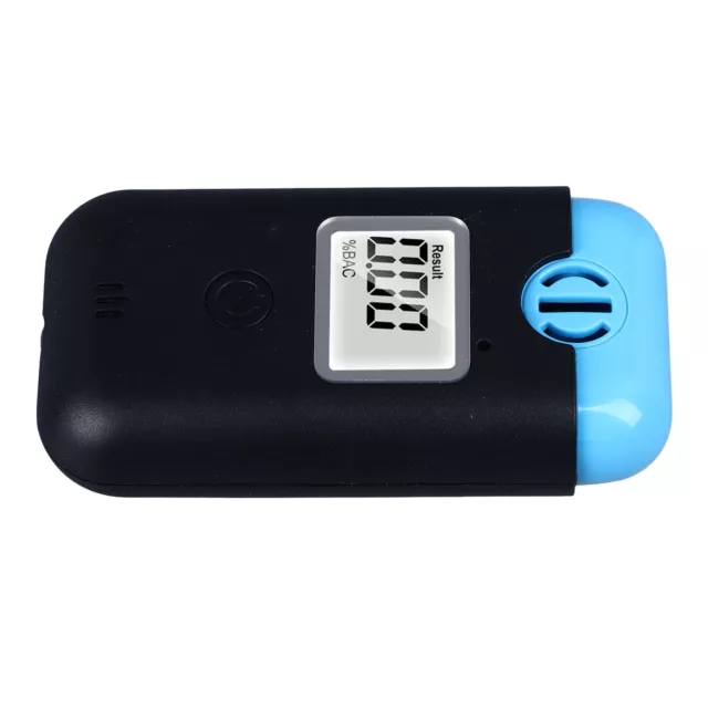 Drunk Driving Tester High Accuracy LCD Screen Handheld Breath Detector 3 Color