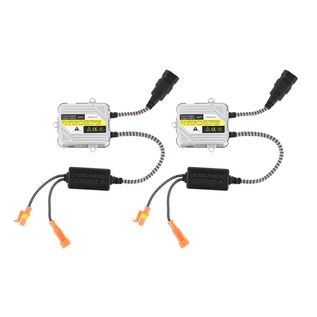 2 Pz 55W Anteriore Scissionatore Lega Alluminio Auto 55w Stabilizzatore Argento