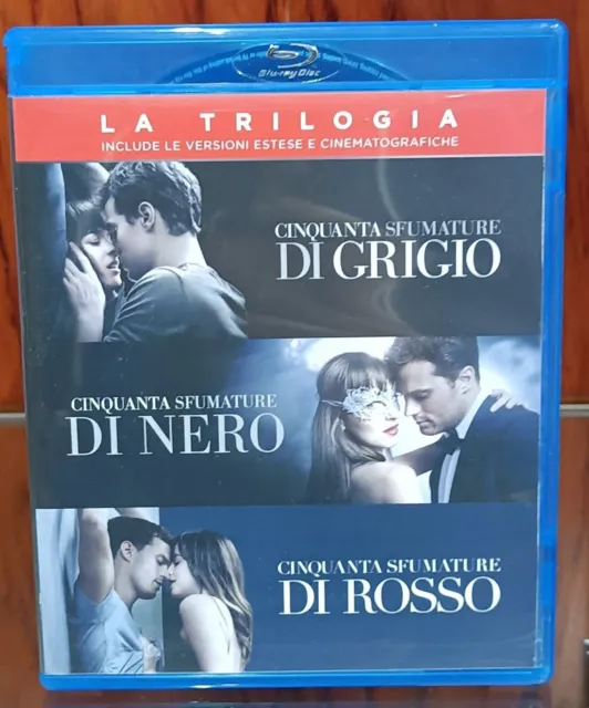 50 SFUMATURE DI Grigio, Nero, Rosso La Trilogia - Blu Ray Usato EUR 10 ...