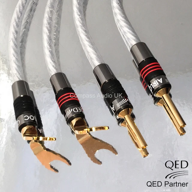 QED Genesis Silver Spiral 2.5m/ ジャンパーセット QED Genesis Silver Spiral 2.5m/ ジャンパーセット