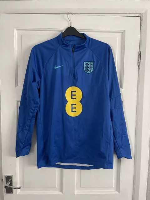 England 2022 Nike Storm-Fit Player Issue Training Drill Top Medium