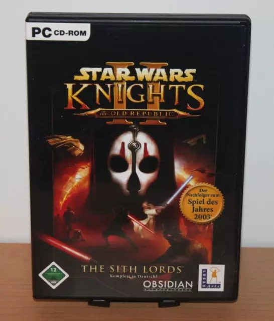 Star Wars: Knights of the Old Republic II / 2 - Retro PC Spiel / RPG / 2004 ✅