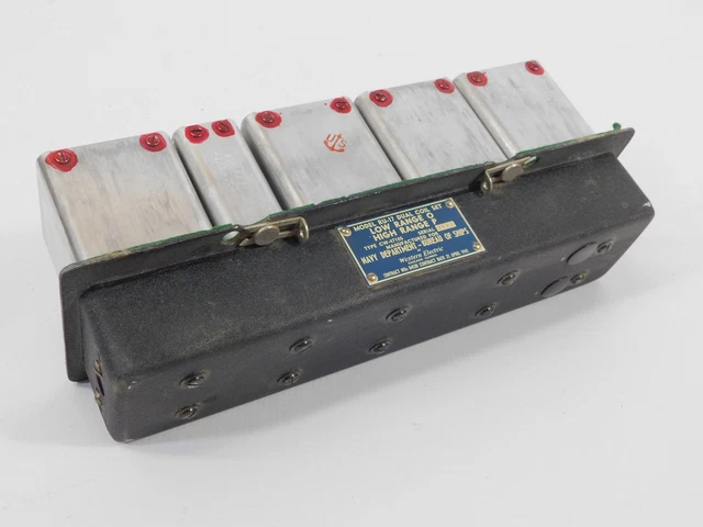 Western Electric RU-17 WWII Military Radio Dual Coil Set CW-47105 (untested)