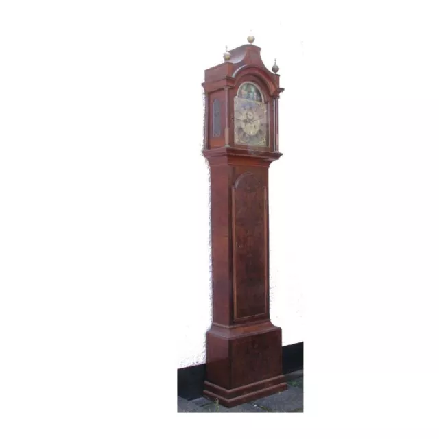 Welsh Musical LongCase Clock John Thackwell of Cardiff Adam & Eve Automaton 1750 2