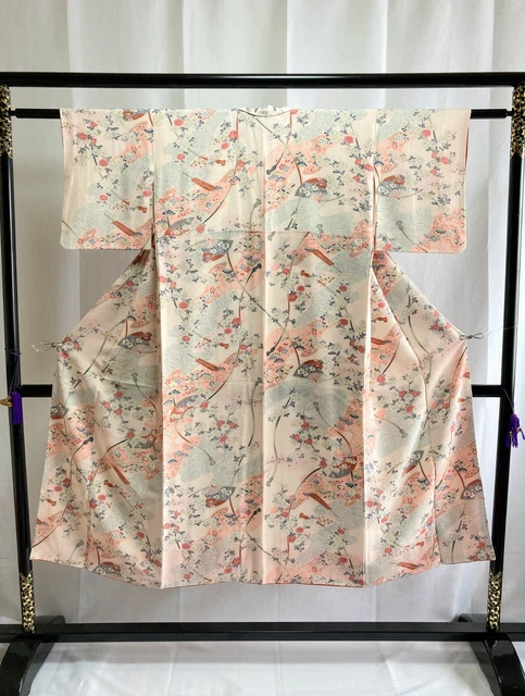 Vintage Japanese Silk kimono - Beautiful Kimono robe