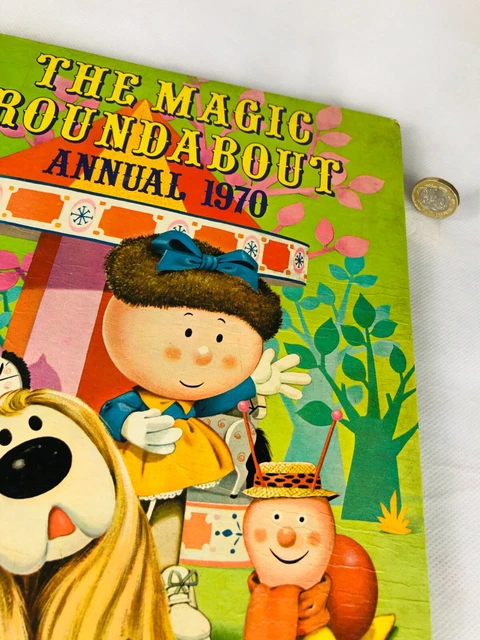ANNUAL BOOK THE Magic Roundabout 1970 Used Vintage Rare £9.02 - PicClick UK