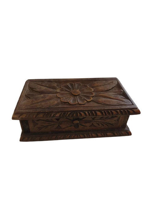 Boîte à Bijoux En Bois En Forme De Chaise - Coffret Vintage - Occasion Bon état