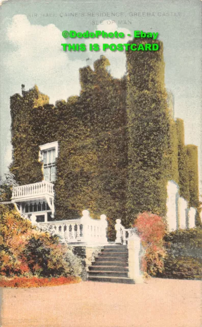 R396728 Isle of Man. Greeba Castle. Sir Hall Caine Residence. British Empire Exh