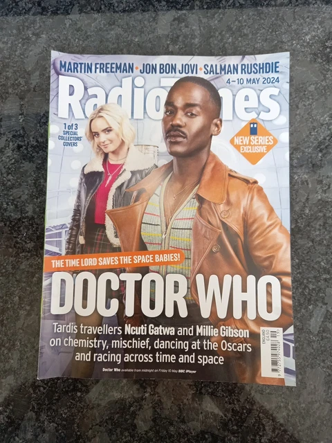 RADIO TIMES MAGAZINE DOCTOR WHO 4-10 May 2024 SPECIAL COLLECTOR COVER ...