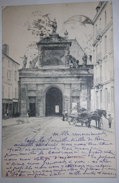 Cpa 54 Nancy  - Porte St Georges