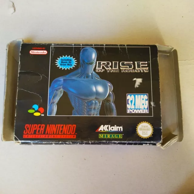 Rise Of The Robots Super Nintendo Snes