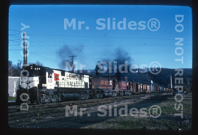 Duplicate Slide LV Lehigh Valley 'Snowbird' ALCO C628 629 & 2 C628s Action
