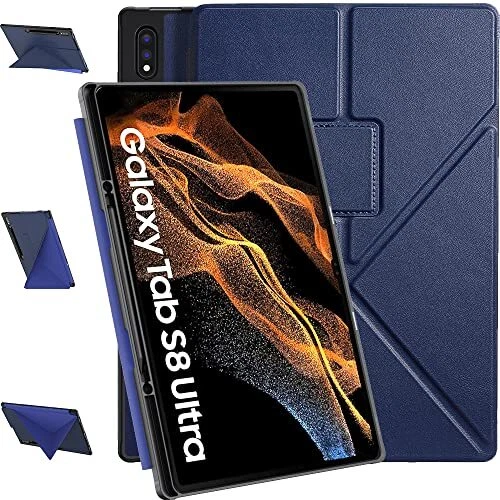 E NET-CASE Case for Samsung Galaxy Tab S8 Ultra 14.6 inch 2022 Release Model ...