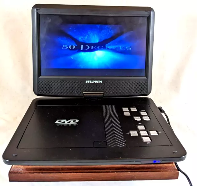 Sylvania Sdvd1030 Portable Dvd Player 10 Tested Works Includes Wall